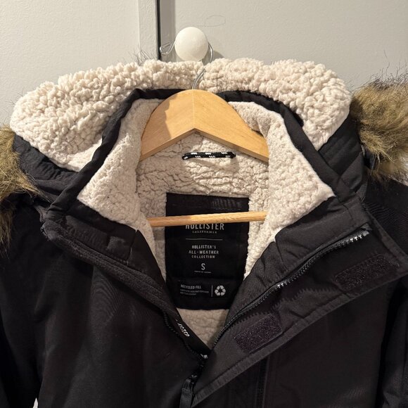 Men's Sherpa Lined Bomber Jacket with Fauz Fur trim - Picture 1 of 2